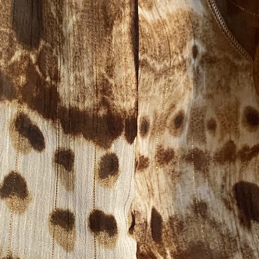 Zara Tie-dye Ruffled Top - Picture 5 of 9